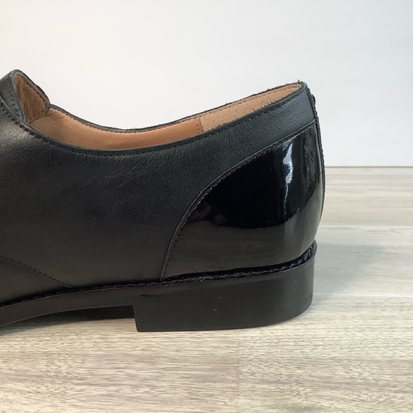 VIONIC Black Leather Loafer Jayla Slip-On Oxford Flats Academia Preppy Women 9.5 - Picture 8 of 15